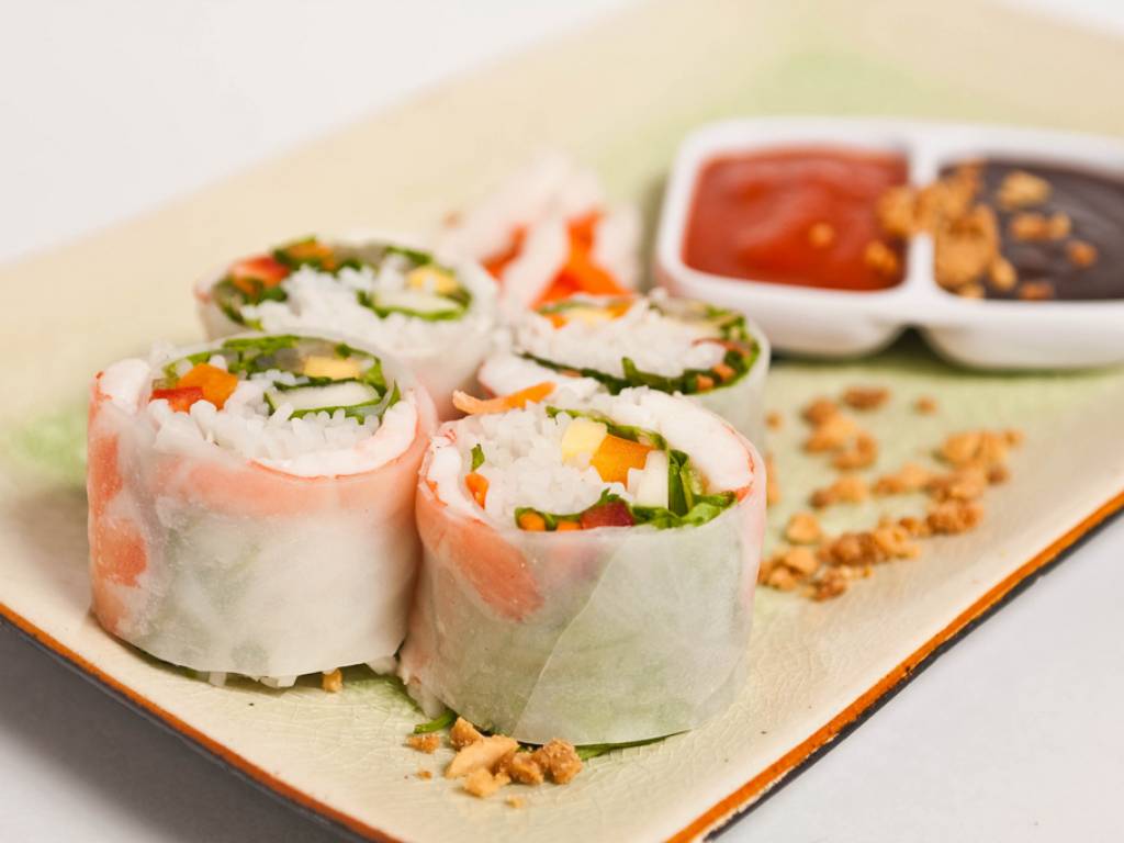 Ein Sushi-Mittagessen